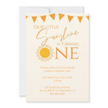 Nosso Pequeno Sol está Fazendo Um Ano