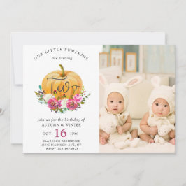 Convites Nossos Pequenos Gemidos De segundos Florais Queda