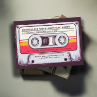 Nostalgia Cassette Cassette 80s Diversão 50º Anive