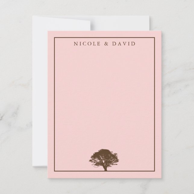 Convites Nota de agradecimento personalizada para casal de  (Frente)
