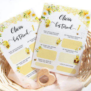 Convites Notas da cápsula de desejos de aniversário de abel