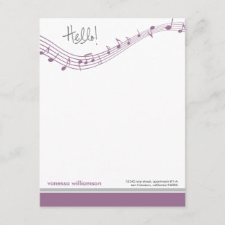 Convites Notas de Música Placas de Nota Simples Personaliza