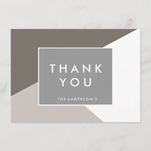 Convites Notas sobre a forma moderna de agradecimento OBRI