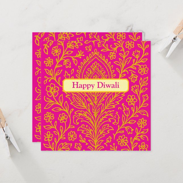 Convites Notebook Impressão Floral de Paisley Cute Personal (Frente/Verso In Situ)