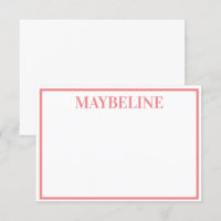 Noteclados Plana Branco e Salmão Personalizado