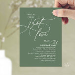Convites Nothing Fancy, Just Love, Romantic Wedding Dinner<br><div class="desc">Celebrate your love story with this elegant minimalist wedding invitation, designed with a refined sans font paired with delicate romantic elegant handwritten script. Perfect for couples who love modern romance, soft neutrals, and timeless typography, "Nothing Fancy, Just Love". Perfect for couples extending their joyous occasion, this invitation exudes sophistication with...</div>