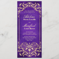 Nouveau Victorian: Casamento Dourado e EggPlant