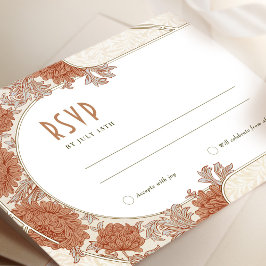 Convites Nouveau William Morris Em