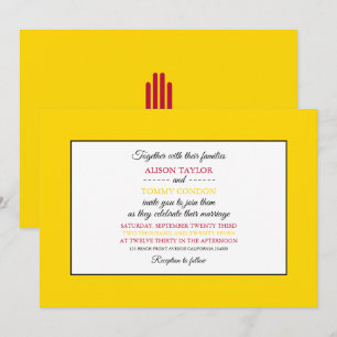 Convites Nova Bandeira Mexicana, Bandeira do Casamento Novo