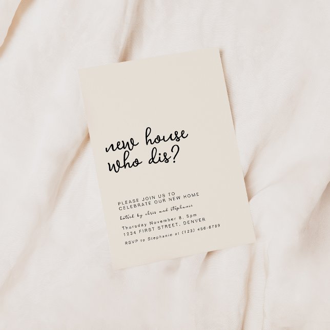 Convites Nova Casa Que Dis Festa De Aquecimento Doméstico (Criador carregado)