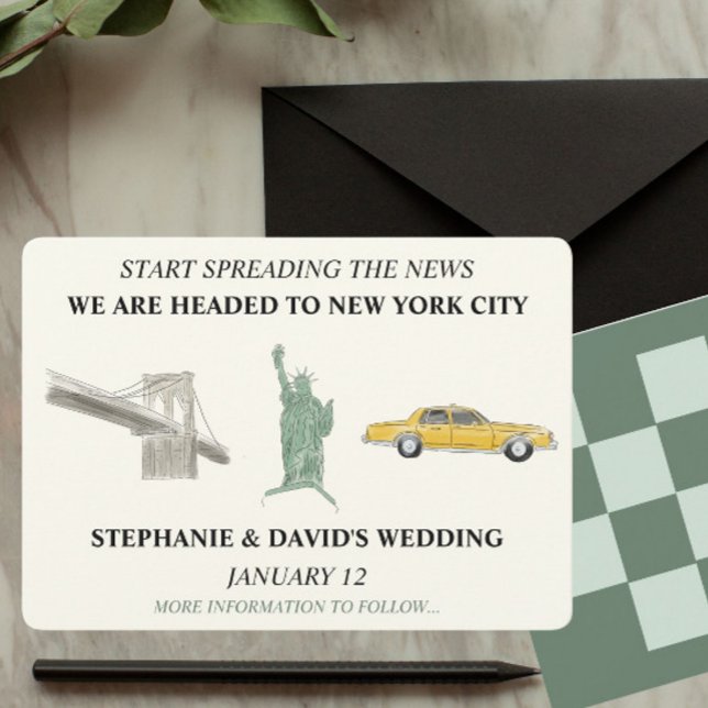 Convites Nova Iorque Salve A Data Desenho De Aquarela (Criador carregado)