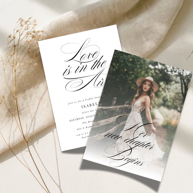 Convites Novo capítulo Love está na foto do Chá de panela a (Criador carregado)