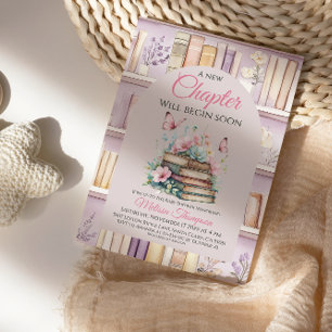 Convites Novo Capítulo Menina do Livro de Histórias Rosa Ch