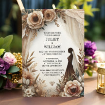 Novo Casamento de Papel de Reciclado de Madeira de