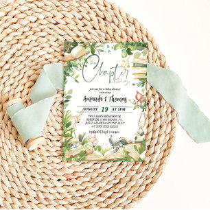 Convites Novo Chá de fraldas de capítulo para animais