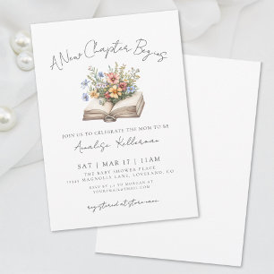 Convites Novo Chá de fraldas do Livro do Capítulo Selvagem