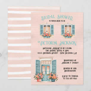 Convites Novo Chá de panela Rosa Orleans