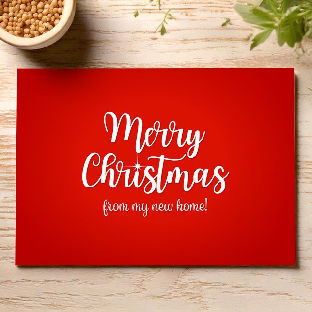 Convites Novo lar para os feriados Feliz Natal (Criador carregado)