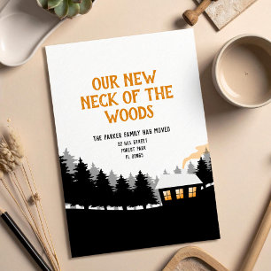 Convites Novo pescoço do bosque muda de endereço