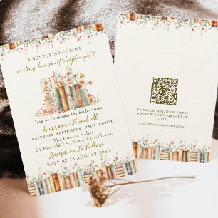 Convites Novo tipo de amor QR Novo Chá de panela de capítul