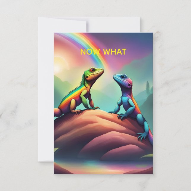 Convites now what (Frente)