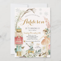 Noz-Cracker Birthday Sugar Plum Fairy Christmas