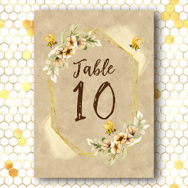 Convites Número da Tabela de Casamento de Barato Bonito