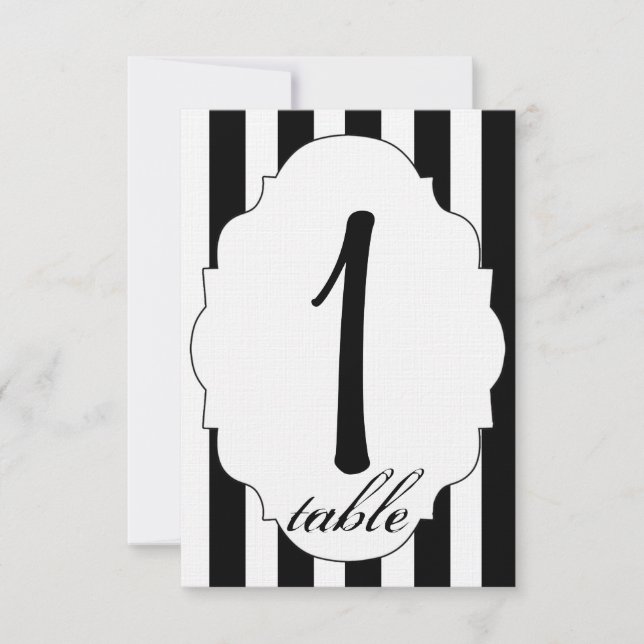 Convites Número da Tabela de Casamento de Rosa vermelha e B (Frente)