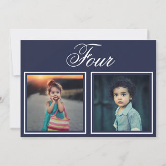 Convites Número da Tabela de Marinhos Elegante de Classe de