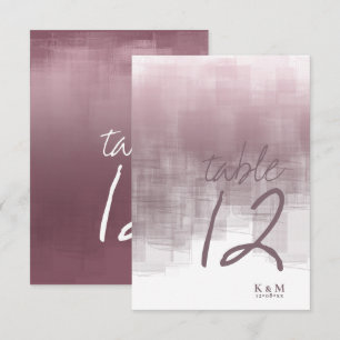 Convites Número da Tabela de Reflexões de Aquarela ID774