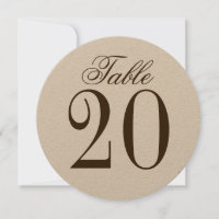 Número da Tabela do Círculo de Casamento Russo da 