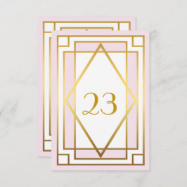 Convites Número da Tabela,Gatsby do Excelente,elegante,chic