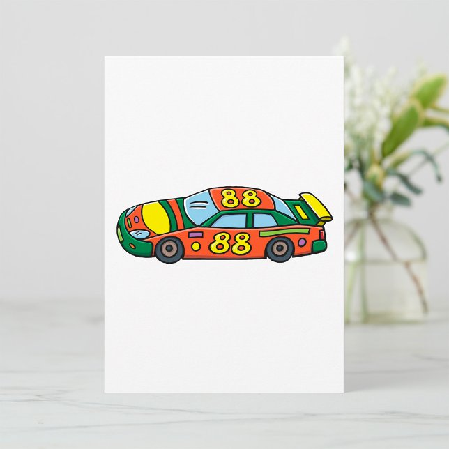 Convites Número de Carro Race 88 (Criador carregado)