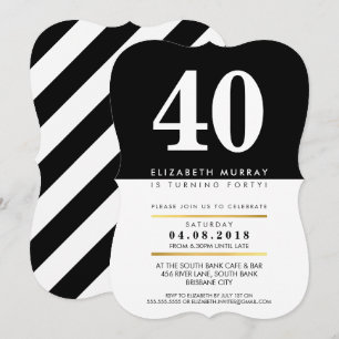 Convites NÚMERO DE NÚMERO DE NEGÓCIOS legal folha de ouro 4