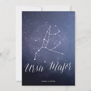 Convites Número de Tabela Celestial da Constelação Ursa 