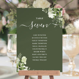 Convites Número de Tabela de Planos de Sede Verde Oleícola 