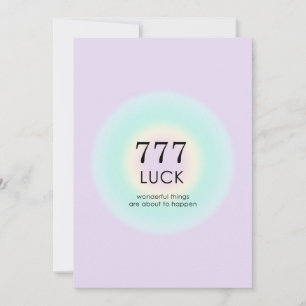 Convites Números de anjo Numerologia 777 Sorte  