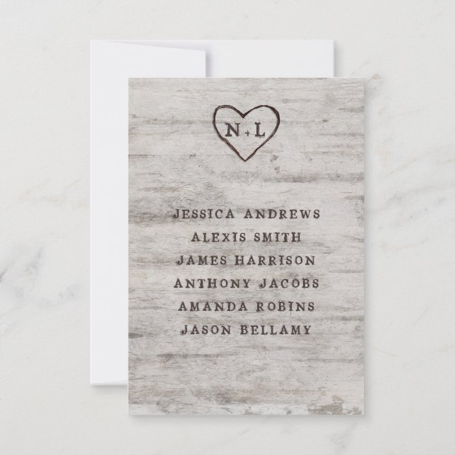 Convites Números De Mesa De Casamento De Suecos (Verso)