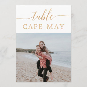 Convites Números de Mesa de Fotos de Casamento Temáticos de