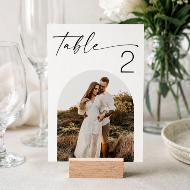 Convites Números de Mesa em Arco para Foto de Casamento Mod (Criador carregado)