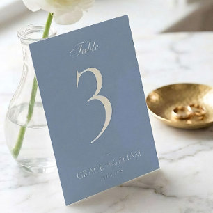 Convites Números de Mesa para Casamento com Elegância de Bo