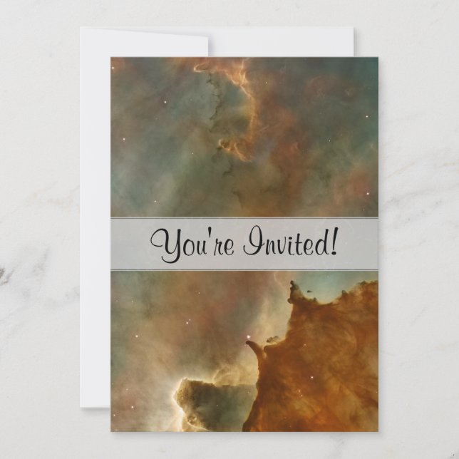 Convites Nuvens excelentes da Nebulosa Corina (Frente)