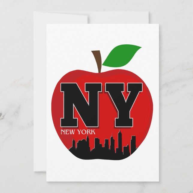 CONVITES NY NOVA YORK A GRANDE MAÇÃ (Frente)