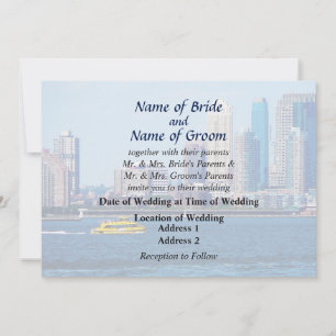 Convites NY - Produtos de Casamento NY Water Taxi