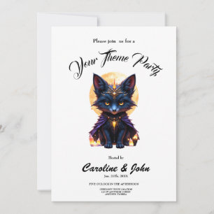 Convites Nyx – Guardião do Luar. 
