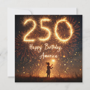Convites O 250º CHURRASCO de Aniversário da América