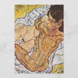 Convites O Abraço Egon Schiele