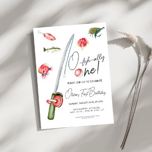 Convites o aliado de peixe um primeiro aniversario