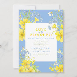 Convites O amor ainda está florescendo primavera adiado cas