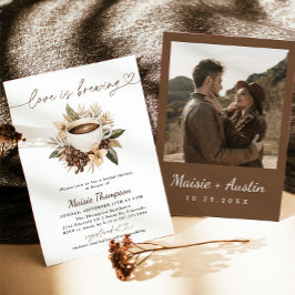 Convites O Amor É Criar Chá de panela De Café